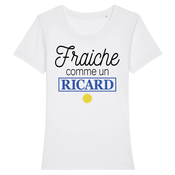 T-Shirt femme FRAICHE COMME UN RICARD