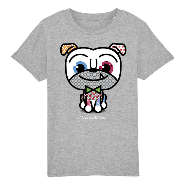 T-Shirt fille PUG CONTENT - TWIST TITI