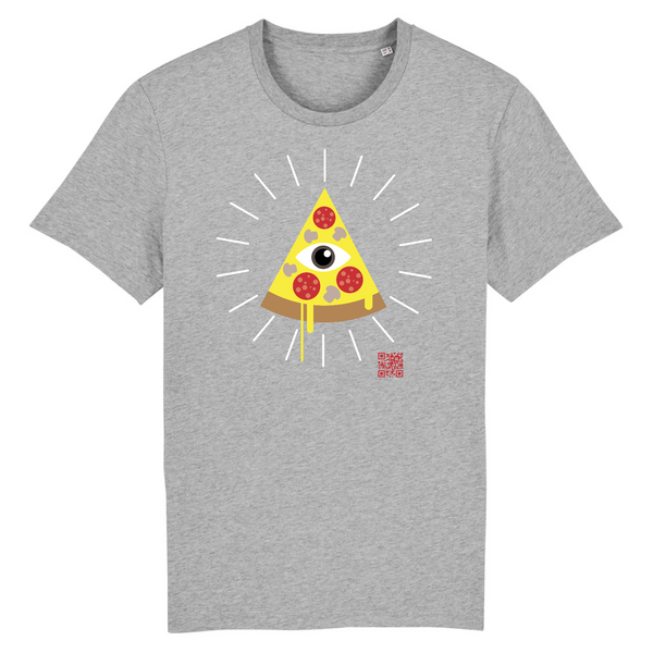 T-Shirt homme PIZZA ILLUMINATI TCHERNOBITCH