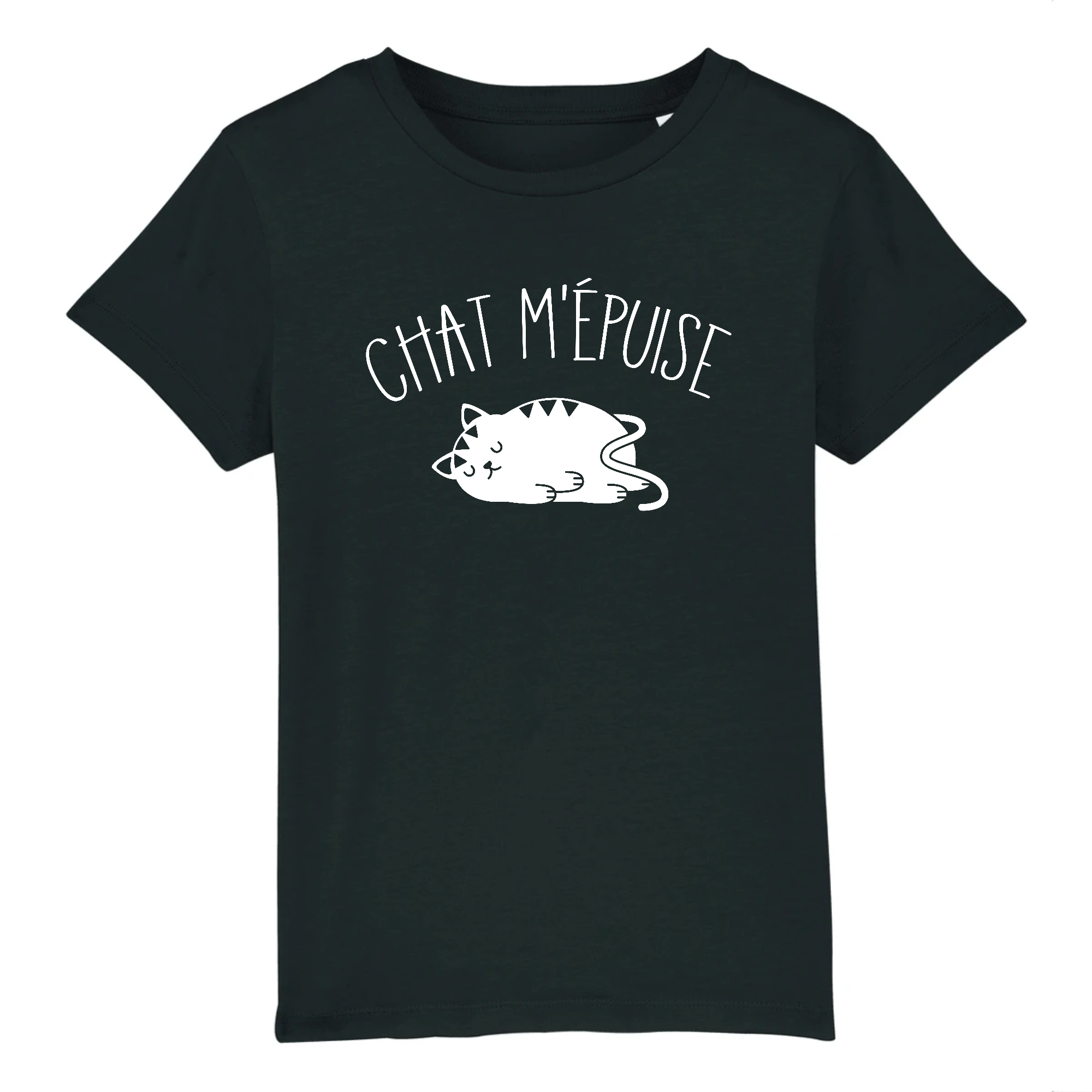 T Shirt fille CHAT M PUISE docteurtshirtcom