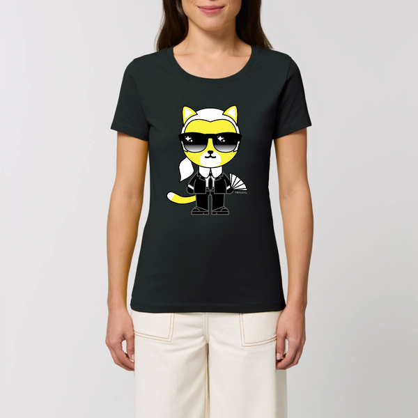 T-Shirt femme CAT CATERFELD - POPCATZ