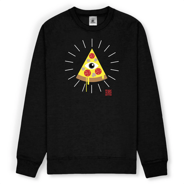 Sweat homme PIZZA ILLUMINATI TCHERNOBITCH