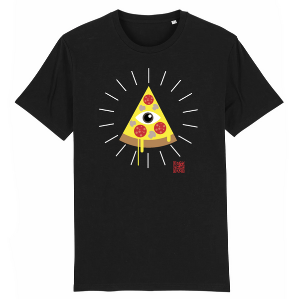 T-Shirt homme PIZZA ILLUMINATI TCHERNOBITCH