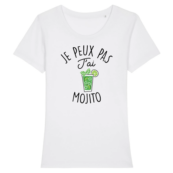 T-Shirt femme JE PEUX PAS MOJITO