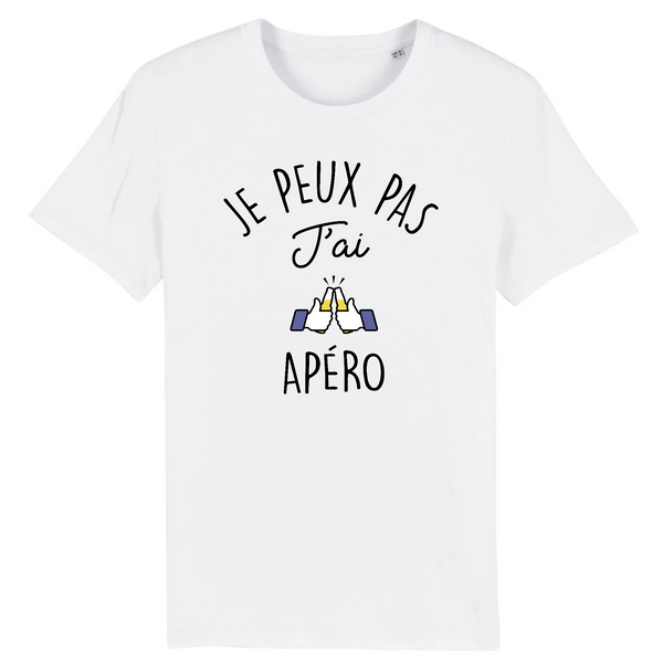 T-Shirt homme JE PEUX PAS J'AI APÉRO