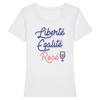 T-Shirt femme LIBERTÉ ÉGALITÉ ROSÉ