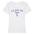 T-Shirt femme LA VIE EN ROSÉ