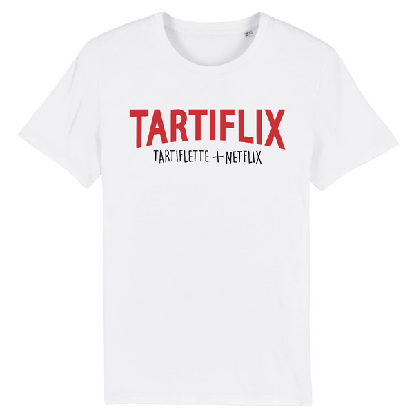 T-Shirt homme TARTIFLIX TARTIFLETTE ET NETFLIX