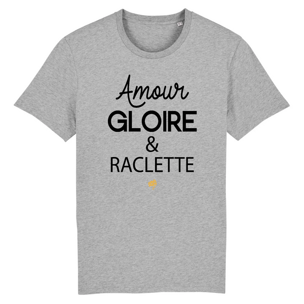 T-Shirt homme AMOUR GLOIRE ET RACLETTE
