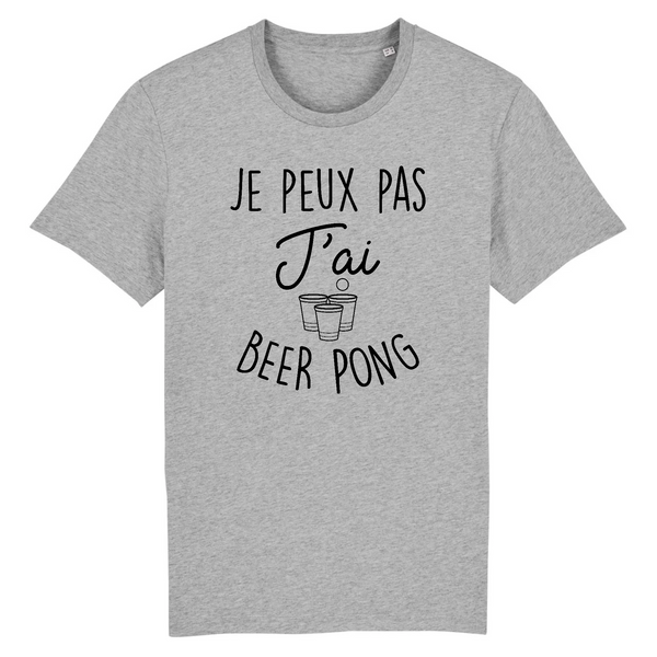 T-Shirt homme JE PEUX PAS J'AI BEER PONG