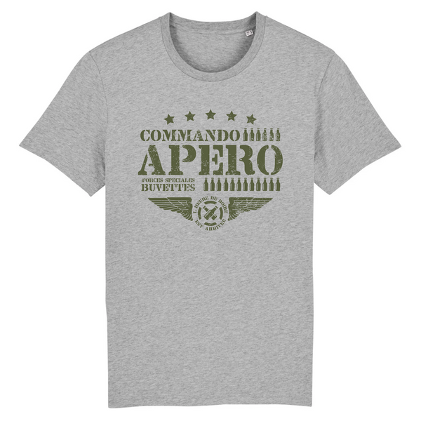 T-Shirt homme COMMANDO APÉRO