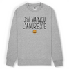 Sweat homme J'AI VAINCU L'ANOREXIE