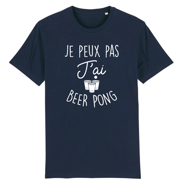 T-Shirt homme JE PEUX PAS J'AI BEER PONG