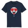 T-Shirt homme ÉMOJI APÉRO VIN ROUGE