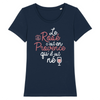 T-Shirt femme LE ROSÉ EST NÉ EN PROVENCE