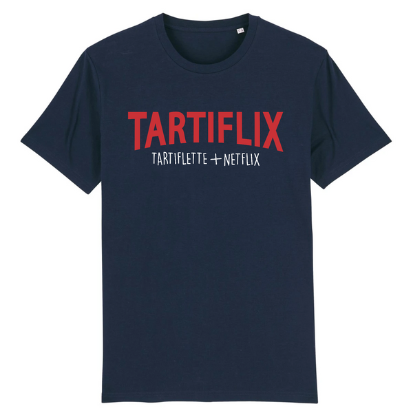 T-Shirt homme TARTIFLIX TARTIFLETTE ET NETFLIX