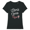 T-Shirt femme LIBERTÉ ÉGALITÉ ROSÉ