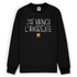 Sweat homme J'AI VAINCU L'ANOREXIE