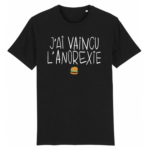 T-Shirt homme J'AI VAINCU L'ANOREXIE